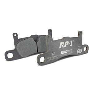 EBC Racing 12-15 Porsche 911 (991) Carrera 3.4L (Cast Iron Rotors Only) RP-1 Race Rear Brake Pads