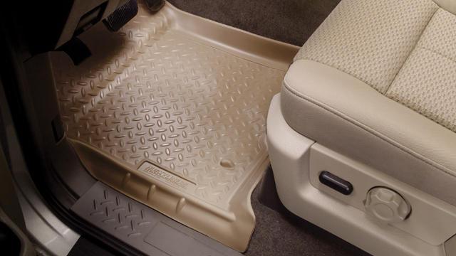 Husky Liners 08-12 Toyota Highlander (Base/Hybrid) Classic Style Black Floor Liners