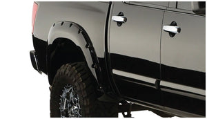 Husky Liners 04-15 Nissan Titan (w/o Lock Box) Pocket Style Fender Flares 4pc - Black