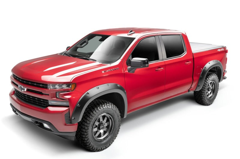 Husky Liners 19-26 Chevrolet Silverado 1500 (Excl. ZR2) Pocket Style Fender Flares 4pc - Black
