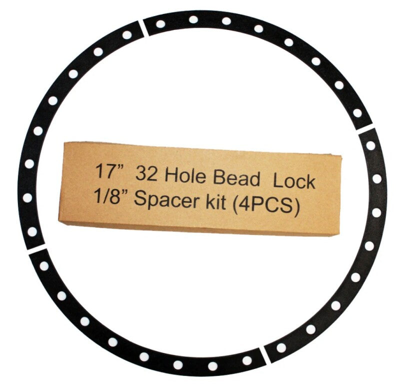 Raceline 17in 32 Hole 1/8in Bead Lock Spacer Kit (4pcs)