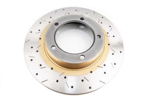 DBA 4000 Series Uni-Directional Cross Drilled and Slotted Rotor