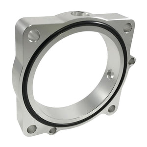 Torque Solution Throttle Body Spacer (Red): Hyundai Sonata 2.0T