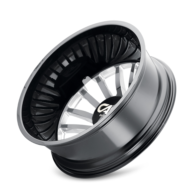 Cali Off-Road 9110D Summit Dually 20x8.25 / 8x200 BP / -192mm Offset / 142mm Hub Gls Blk Mill Wheel