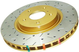 DBA 2009-2013 Cadillac CTS-V V Series Front Slotted T3 4000 Series Uni-Directional Rotor w/Black Hub