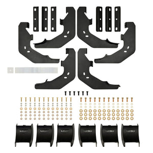 Westin 15-25 Ford F-150 SuperCrew / 17-25 F-250/350 CC AT6 Running Boards - Black