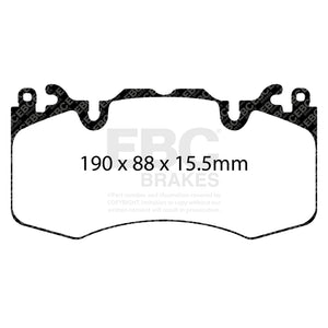 EBC 2020+ Land Rover Defender 90 Bluestuff Front Brake Pads
