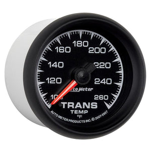 Autometer ES 52.4mm Full Sweep Electronic 100-260 Degree F Transmission Temperature Gauge