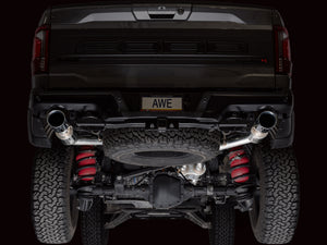 AWE Tuning Gen 3 Raptor R SwitchPath Exhaust - Chrome Silver Tips