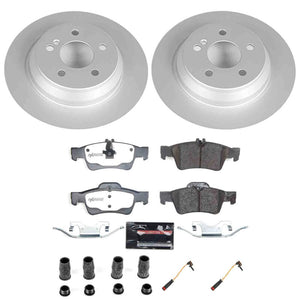 Power Stop 2006 Mercedes-Benz S350 Rear Z26 Coated Brake Kit