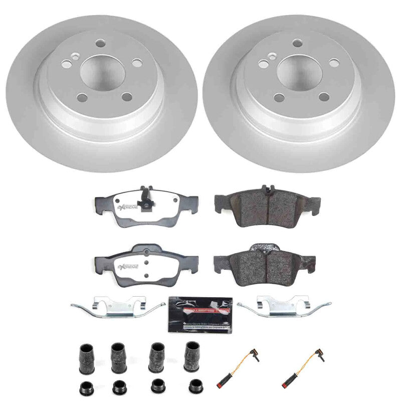 Power Stop 2006 Mercedes-Benz S350 Rear Z26 Coated Brake Kit