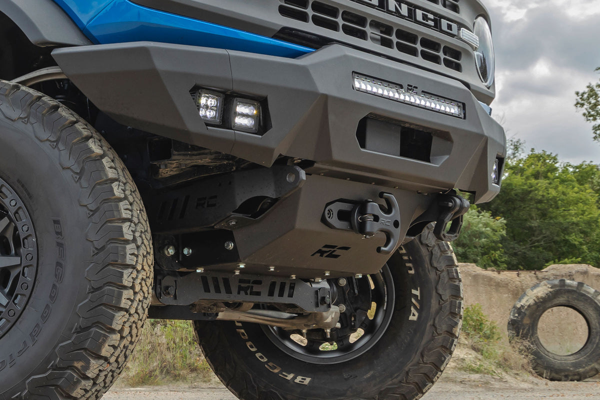 Rough Country Hidden Winch Mount Ford Bronco 4WD (2021-2026)