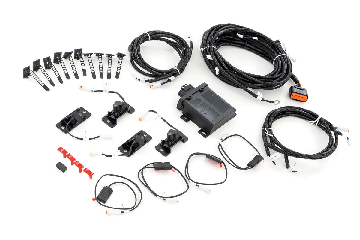 Rough Country Multi-Color LED Running Boards CrewMax | Toyota Tundra 2WD/4WD (2022-2026)