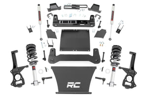 Rough Country 4 Inch Lift Kit AT4/Trailboss | Chevy/GMC 1500 2WD/4WD (19-24)/Silverado 1500 (19-24)