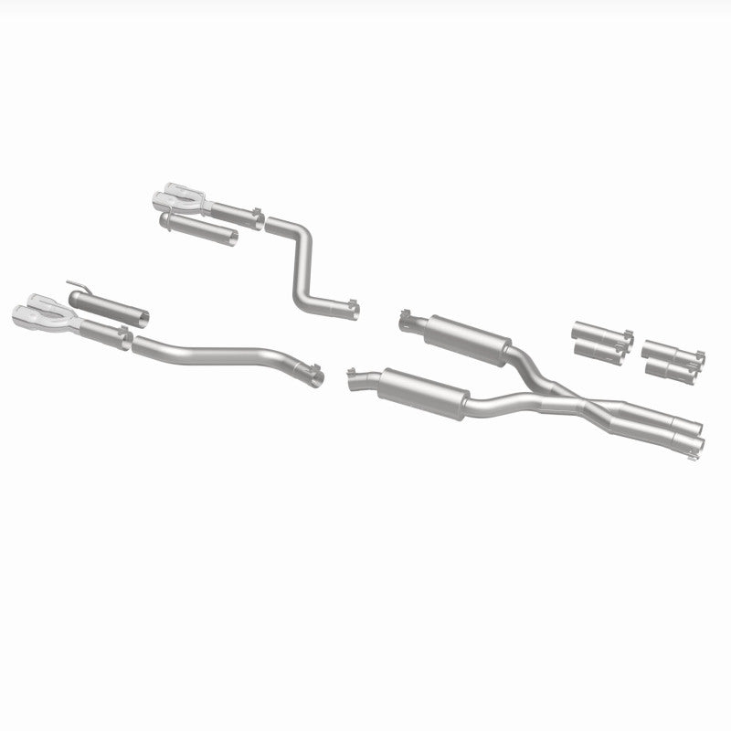 MagnaFlow 2017+ Dodge Challenger 409 SS Polished 3in Quad Tips Cat-Back Exhaust