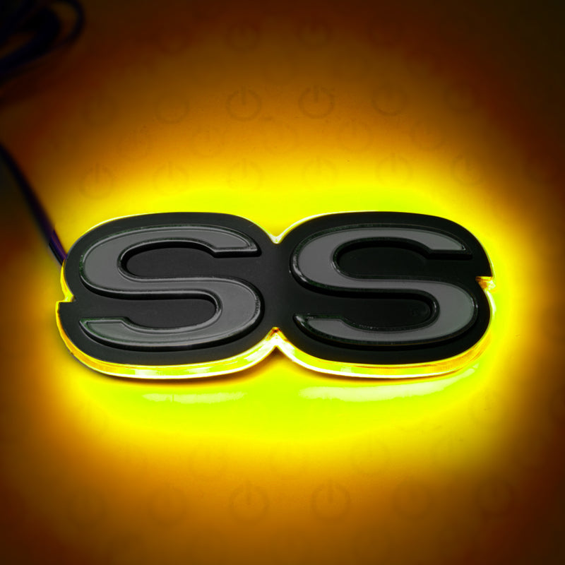 Oracle Chevrolet Camaro SS Illuminated Emblem - Green