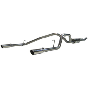 MBRP 2004-2009 Nissan Titan 5.6L EC/CC Cat Back Dual Split Rear