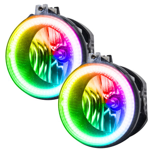 Oracle Lexus IS 300 01-05 LED Fog Halo Kit - ColorSHIFT