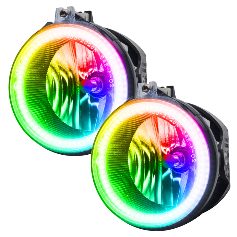 Oracle Lexus IS 300 01-05 LED Fog Halo Kit - ColorSHIFT