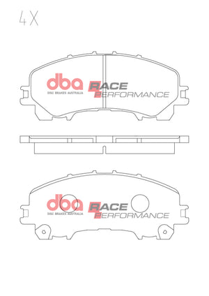 DBA 2023+ Nissan Z (Z34) RP Performance Front Brake Pads