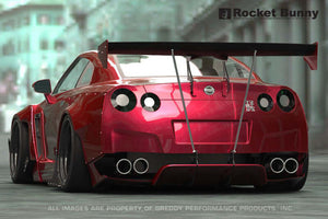 GReddy 09+ Nissan GT-R R35 Rocket Bunny GT-Wing (Hardware)