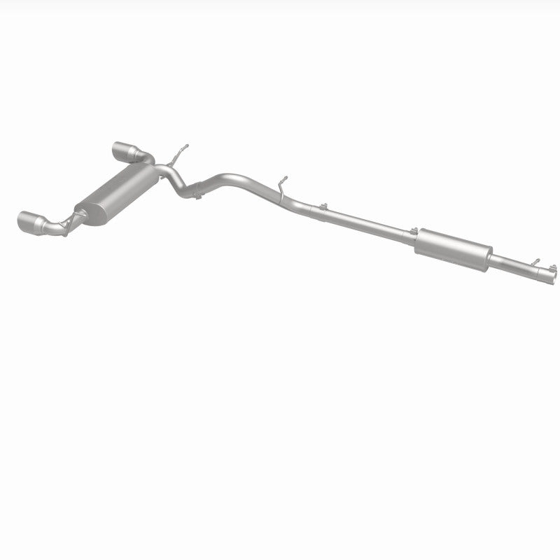 MagnaFlow Cat-Back 12-16 Jeep Wrangler GT 3.6L V6 Black Tips
