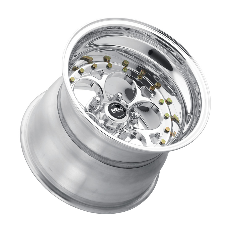 Weld Magnum III 15x10 / 5x4.5 / 4.5 BS / 3.18 HB - Polished Center - Polished Shell - Non-BL Wheel