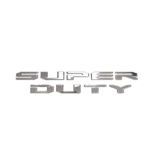 Putco 2023 Ford Super Duty Hood Lettering Ford Lettering Emblems (Stainless Steel)