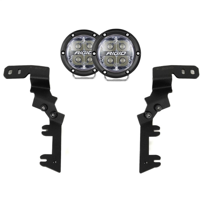 Rigid Industries 23-27 Chevrolet Colorado/GMC Canyon 360 4in. Kit