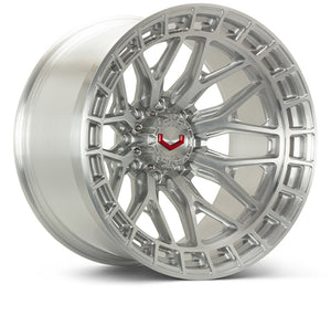 Vossen LCX-02 22x10 - 8x165.1 - ET18 - Super Deep - 125.1 - Brushed Gloss Clear Wheel