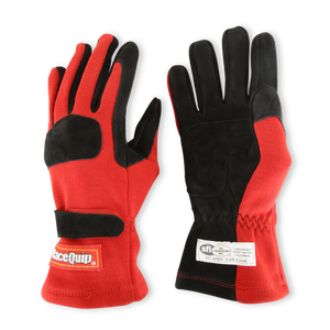 RaceQuip Red 2-Layer SFI-5 Glove - Medium