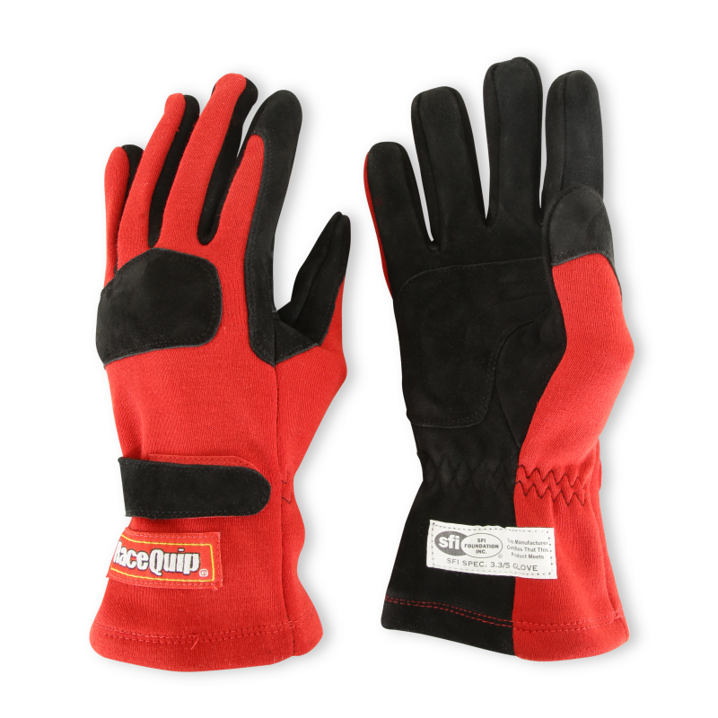 RaceQuip Red 2-Layer SFI-5 Glove - Medium
