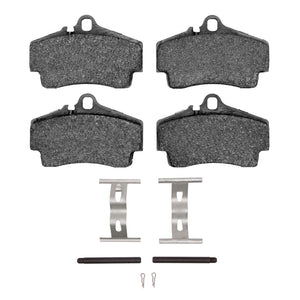 R1 97-12 Porsche 911 Rear Semi Met Pads & Hardware Kit