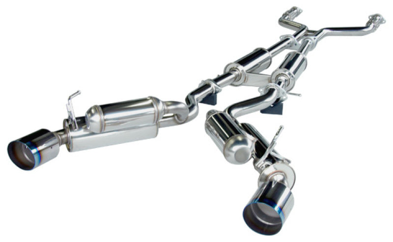HKS 08-13 Infiniti G37 Coupe Dual Hi-Power Ti Tip Catback Exhaust (SUS304 NO COATING)