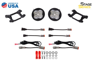 Diode Dynamics SS3 Pro Type M Kit ABL - White SAE Fog