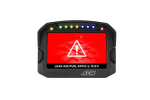 AEM CD-5LG Carbon Logging Digital Dash Display w/ Internal 10Hz GPS & Antenna