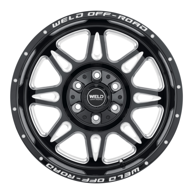 Weld Cheyenne 20x9 / 6x135 / 5.75 BS / 106.1 HB - Gloss Black Milled - Non-BL Wheel