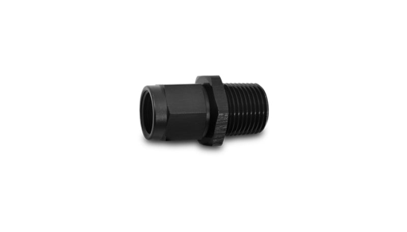 Vibrant -3AN to 1/8in NPT Female Swivel Straight Adapter Fitting