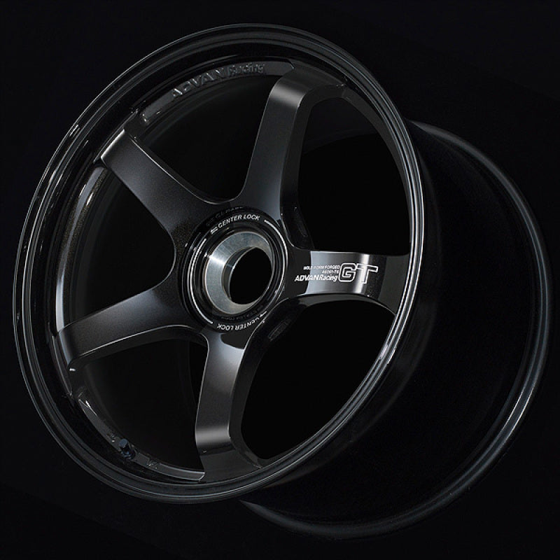 Advan GT 19X9.5 +40 5x130 Racing Titanium Black Wheel