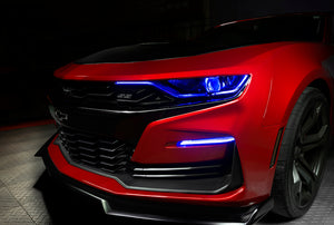 Oracle 19-21 Chevy Camaro SS/RS RGBW+A Headlight DRL Kit - ColorSHIFT w/ BC1 Controller