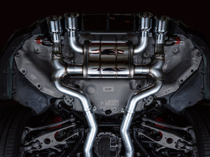 AWE Tuning SwitchPath Cat-Back Exhaust for BMW G8X M3/M4 - Chrome Silver Tips