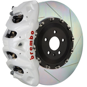 Brembo 09-13 X5M Front GT BBK 8 Piston Cast 412x38 2pc Rotor Slotted Type1 - White