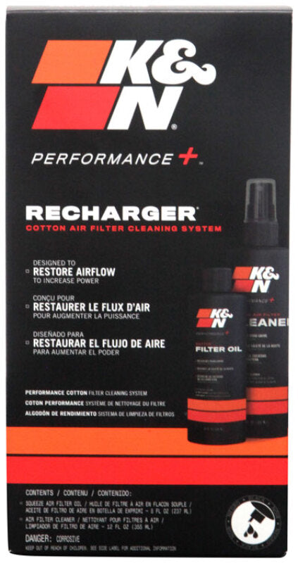 K&N Filter Cleaning Kit - Squeeze Black