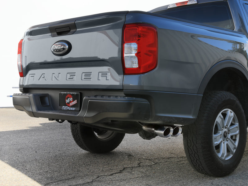 aFe 2024+ Ford Ranger L4-2.3L (t) Vulcan Series 2.5in to 3in Cat-Back Exhaust w/ Polished Tip