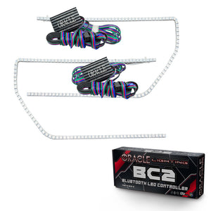 Oracle Ford F-150/Raptor 09-14 Perimeter Halo Kit - ColorSHIFT w/ BC1 Controller