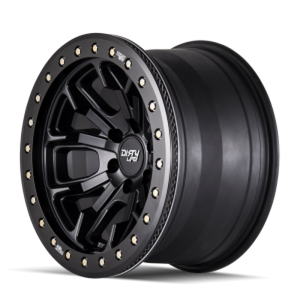 Dirty Life 9303 DT-1 17x9 / 8x170 BP / -12mm Offset / 130.8mm Hub Matte Black Wheel- Beadlock