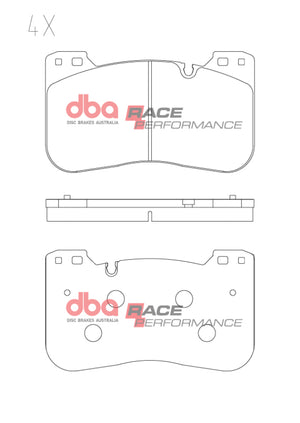 DBA 2020+ BMW M3/M4 Competition (G80/G82) Front RP Performance Brake Pads
