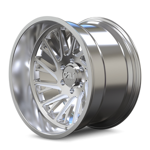 Cali Off-Road 9114 Purge 22x12 / 8x170 BP / -51mm Offset / 125.2mm Hub Polished Wheel