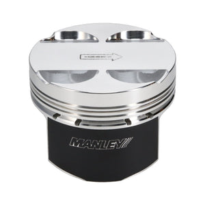 Manley Mitsubishi 4G63T 86.5mm (+1.5mm) -2cc Dome Extreme Duty Platinum Series Pistons w/ Rings