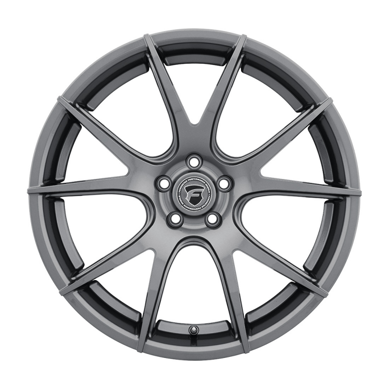 Forgestar CF5V 20x11 / 5x115 / ET-4 / 71.6 HB - Gloss Anthracite - Non-BL Wheel